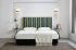 Manufacturing Fabric Italian Bedroom Furniture Soft Velvet Bed