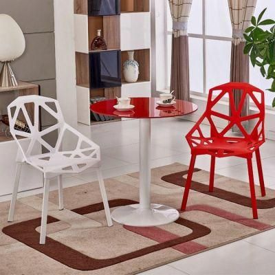 China Modern Designer Indoor Outdoor Furniture Stackable Hospital Hotel Restaurant Coffeeshop Banquet Plastic Chair for Dining