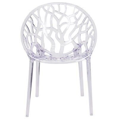 High Quality Transparent Wholesale Crystal Plastic Acrylic Clear Resin Wedding Chair Banquet Hotel Chair