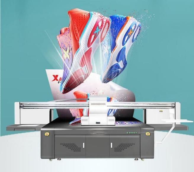 A3 Casual Shoes Color LED Ricoh High Drop UV Printer with Direct Printing Sublimation Printer for Fabric Shoes