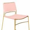 Popular High Quality Pink Velvet Chair Lounge Chair Dining Chair Outdoor Chair