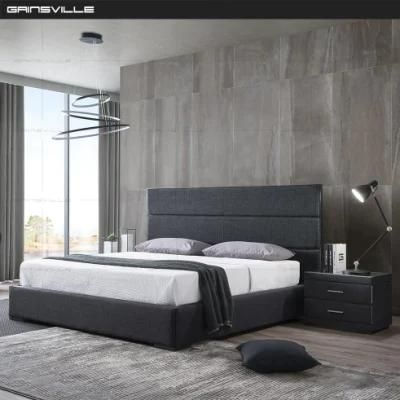 Professional Factory Design Modern Upholstered Bed with Storage Box Gc1731