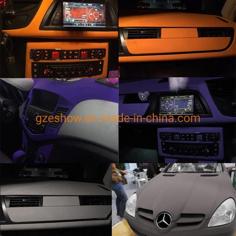 Velvet Fabric Film Suede Film Car Sticker