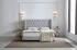 Premium Home Bedroom Furniture King Size Bed Frame Italian Fancy Velvet Upholstered Bed Set Luxury Modern Double Beds
