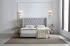 Premium Home Bedroom Furniture King Size Bed Frame Italian Fancy Velvet Upholstered Bed Set Luxury Modern Double Beds