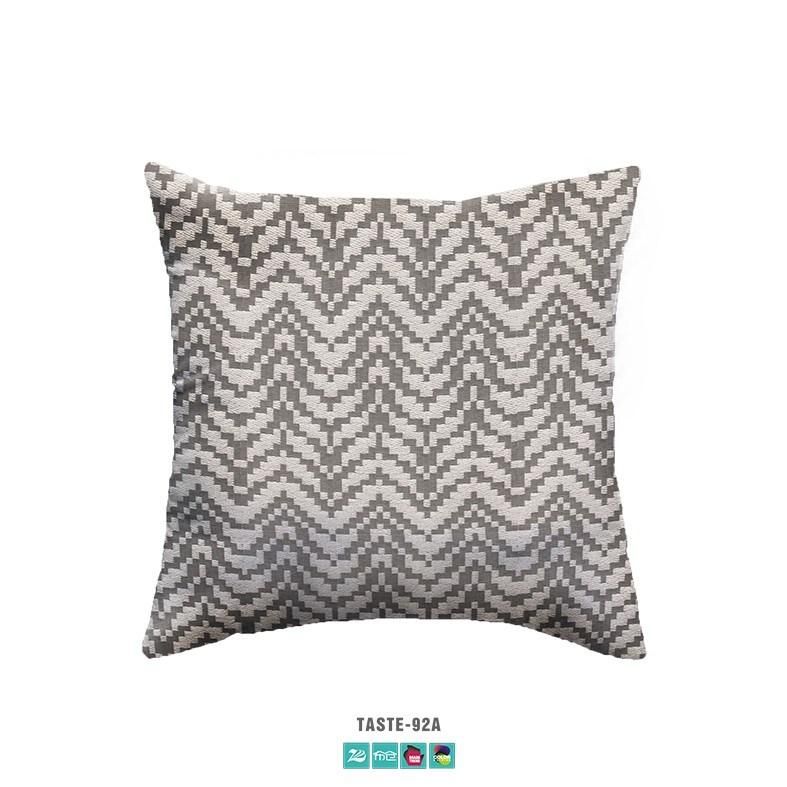 Home Bedding Linen Palindromic Pattern Sofa Fabric Upholstered Pillow