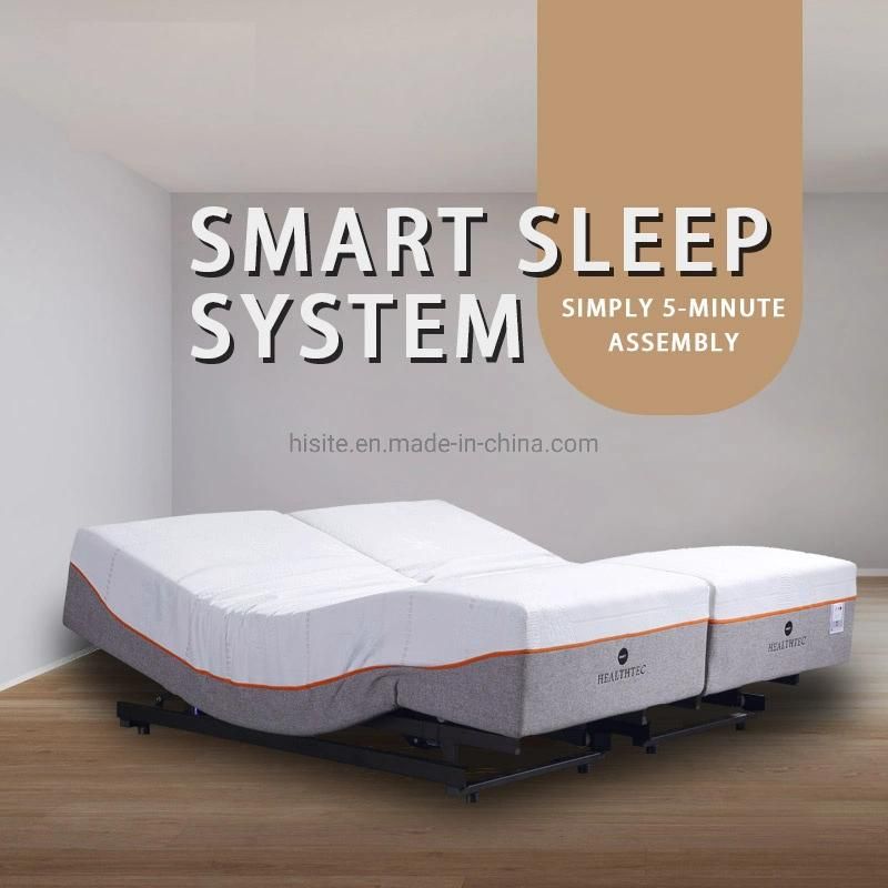 China Manufacturer Latest Modern Electrical Adjustable Bed Frame
