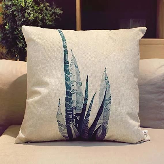 3D Printing Chair Cushion on Sofa Plant Design Leaf Design