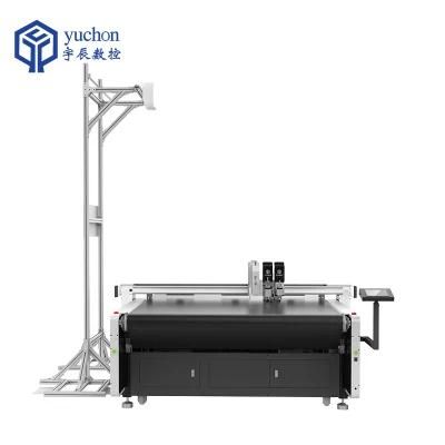 Yuchon Seat Cover / Fabric Sofa Cutting Machine with Projector System