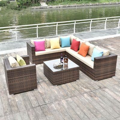 Custom Hotel Villa Patio Furniture Outdoor Coffee Bar Counter Table