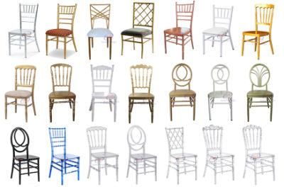 Stacking Metal White Chiavari Chair for Romantic Wedding