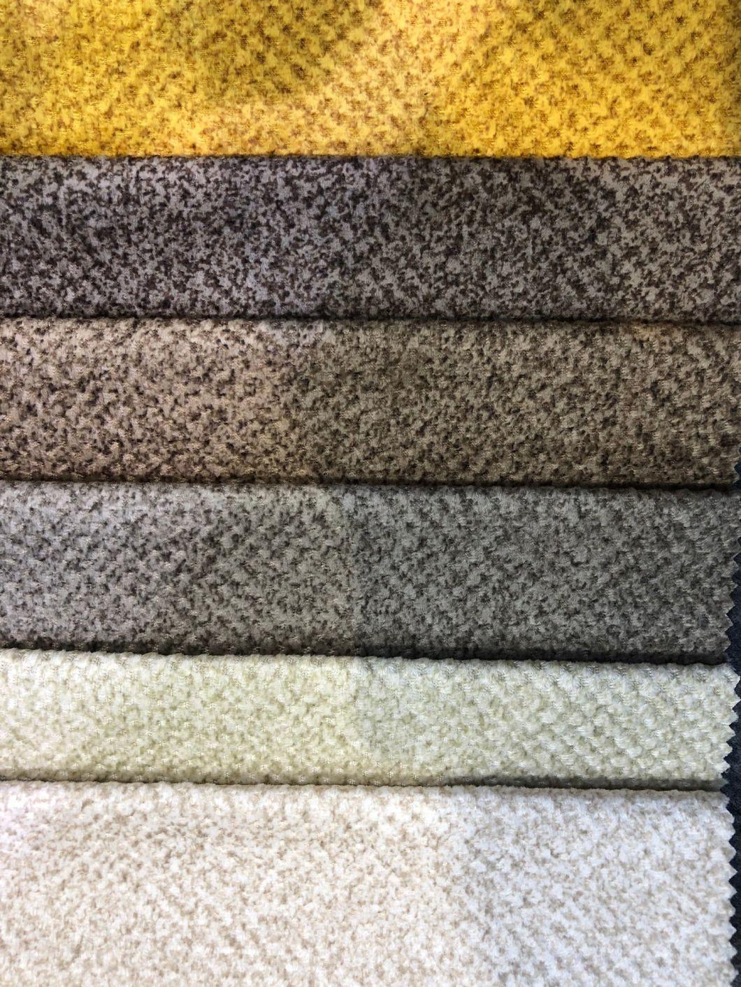 100%Polyester Printed Knitting Velvet Upholstery Fabric for Sofa