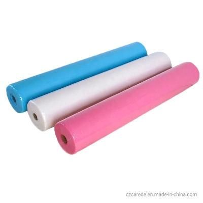 Non Woven Bbed Paper Sheet Couch Cover Disposable Examination Bed Paper Roll