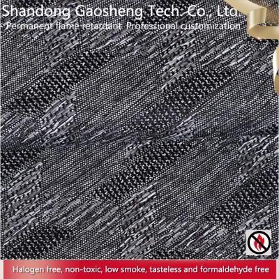Fashionable Custom Design Good Quality Flame Retardant100% Polyester Knitted Mattress Fabric