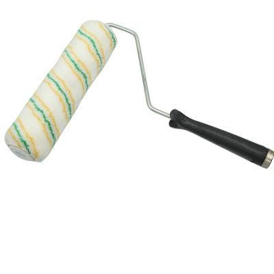 Non-Shedding Polyester Fabric 11 Inch Paint Roller Brush Hand Tools