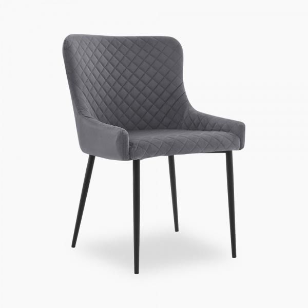 Luxury Restaurant Stainless Steel Legs Upholstered Armchair Velvet Dining Chairs