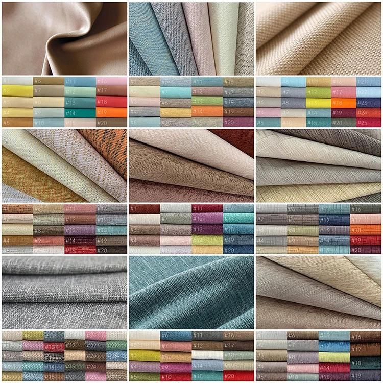 2022fashion Jacquard Chenille Curtain Fabric for Living Room and Sofa Free Sample