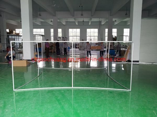 Pinwheel Fabric Exhibition Hanging Sign Banner Display Stand