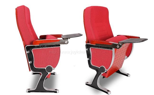 Jy-989 Auditorium Chair Steel Armrest Plastic Pad Conference Chair