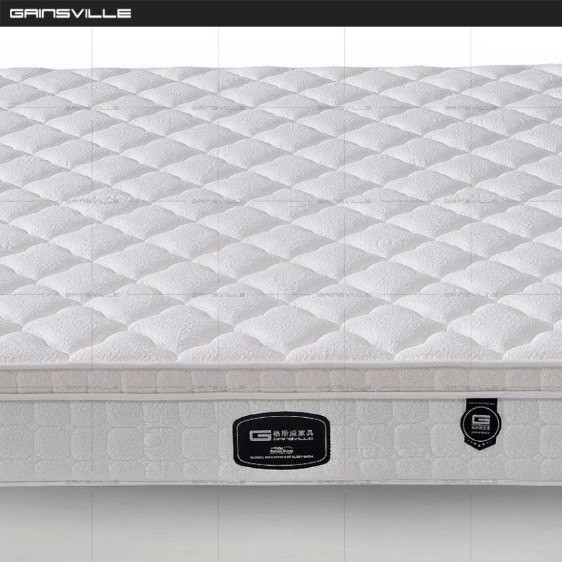 Hotel Furniture Bed Mattress Spring Plain Mattresses Gsv610