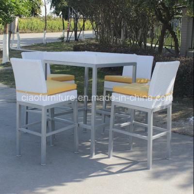 4 Seaters Outdoor Rattan Furniture Bar Furniture Set