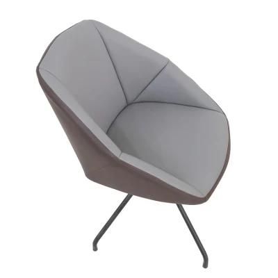 Factory Direct Home Furniture Chrome Iron Legs Dining Chair Gray Velvet Fabric Dining Chair