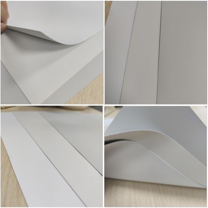 Environment-Protective Indoor Sunshade Decoration Blackout PVC Fabric Roller Blinds Window Shades Material