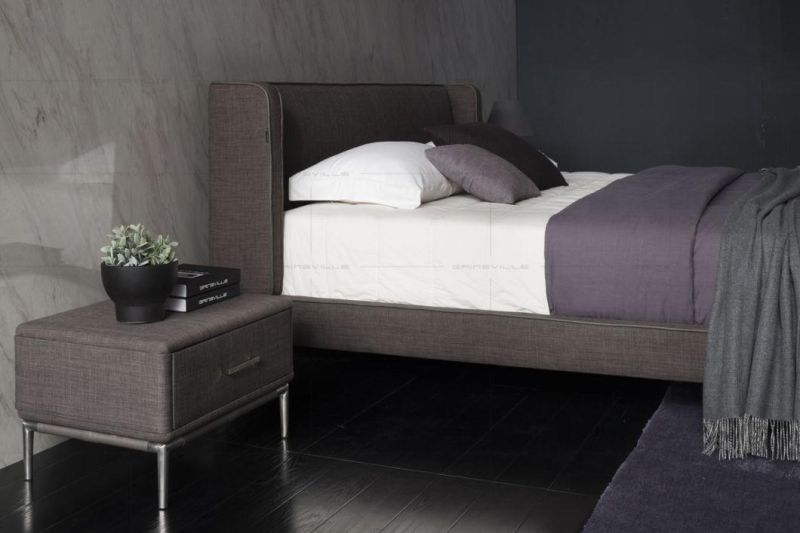 European Furniture Modern Bedroom Bed Simple Bed Wall Bed Gc1701