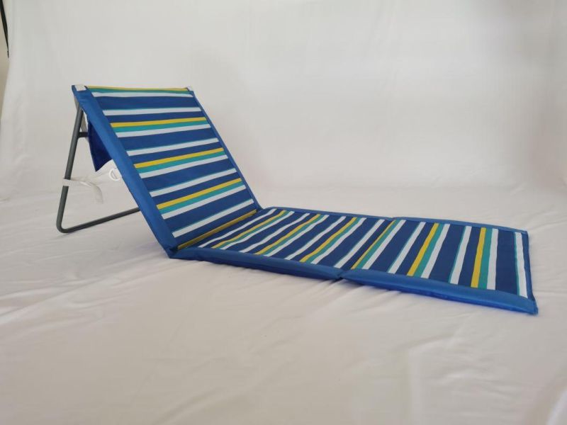 High Quality China Manufacturing Beach Chair Fabric and Metal Easy Carry