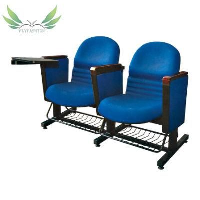 High Quality Auditorium Chair with Tablet and Basket