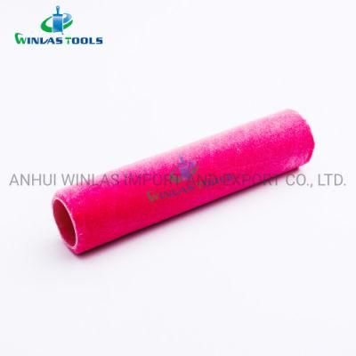 9 Inch Red Wool Us Style Paint Roller Cover