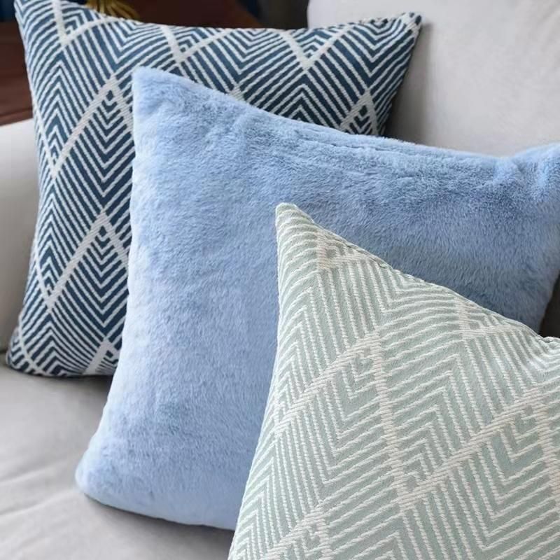 Home Textile Good Quality Fabric Travel Pillow Cushion Cover Bed Pillow Backrest Pillow & Cushion