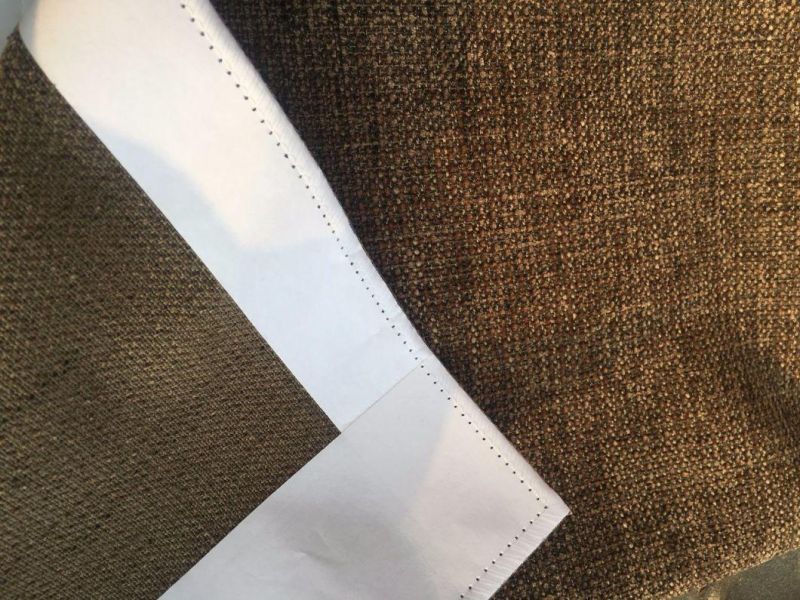 100%Polyester Chenille Sofa Fabric Plain Fabric for Sofa (HD021)