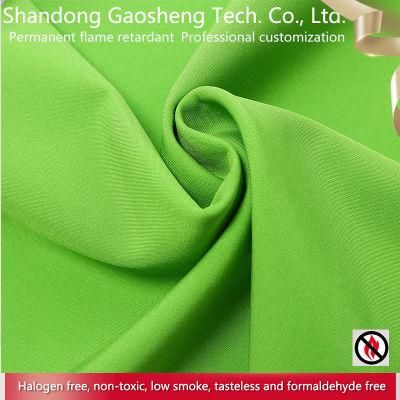 Inherently Fire Retardant Polyester Linen Like Fabric for Chair Cover