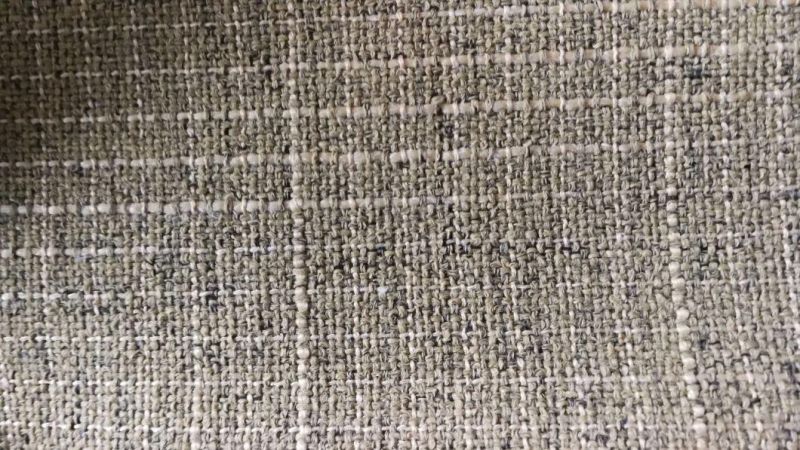 100%Polyester Linen Looking New Sofa Fabric (R069)