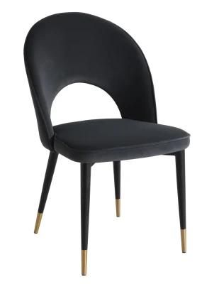 Hot Sell Luxurious Dining Chair Gold Leg Chair for Coffee
