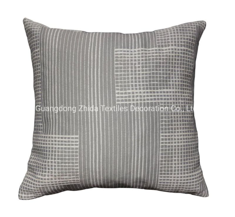 Modern Design Jacquard Decorative Upholstery Fabric Sofa Pillow