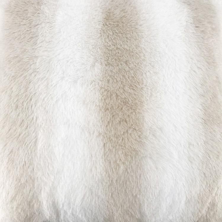 New Fashion Design Luxury Bunny Fur Fleece Sofa Cushion