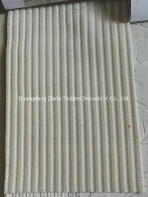 Home Textiles Contemporary Stripe Cut Velvet Furniture Fabric