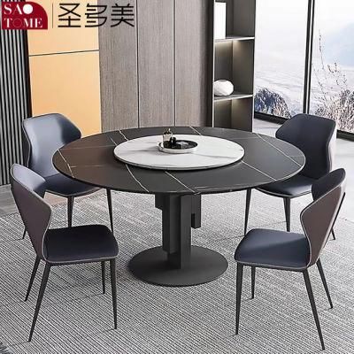 Foshan, China Non-Customized Carton Packed Dia135cn, Dia150cm, Dia160cm Extendable Marble Dining Table