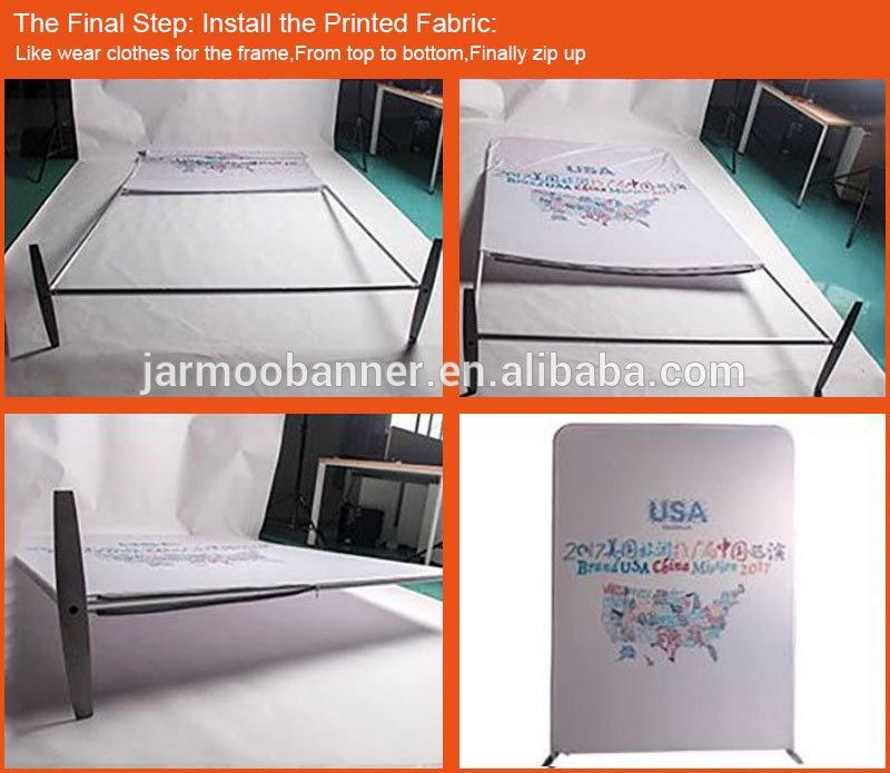 Exhibition Trade Show Fabric Popup Display Stand