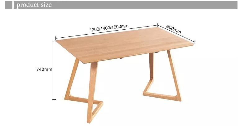 Furniture Modern Furniture Table Home Furniture Wooden Furniture Friendly Environment Vintage Dining Room Wood Table with Chair