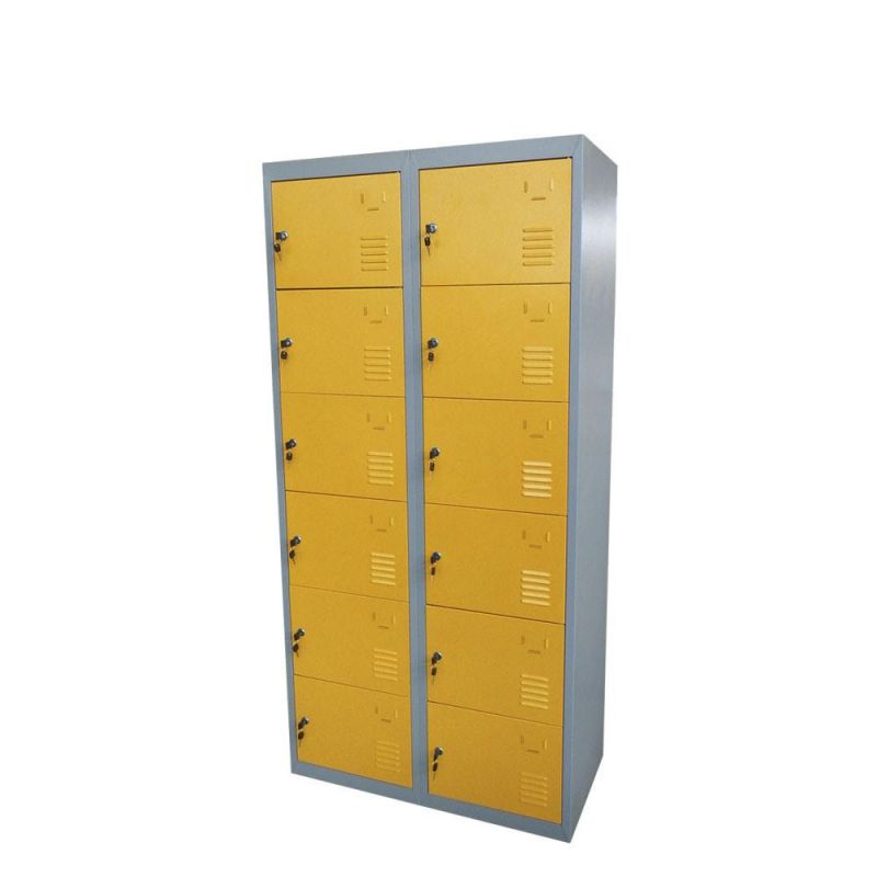 Yellow Low Price Metal Steel Locker