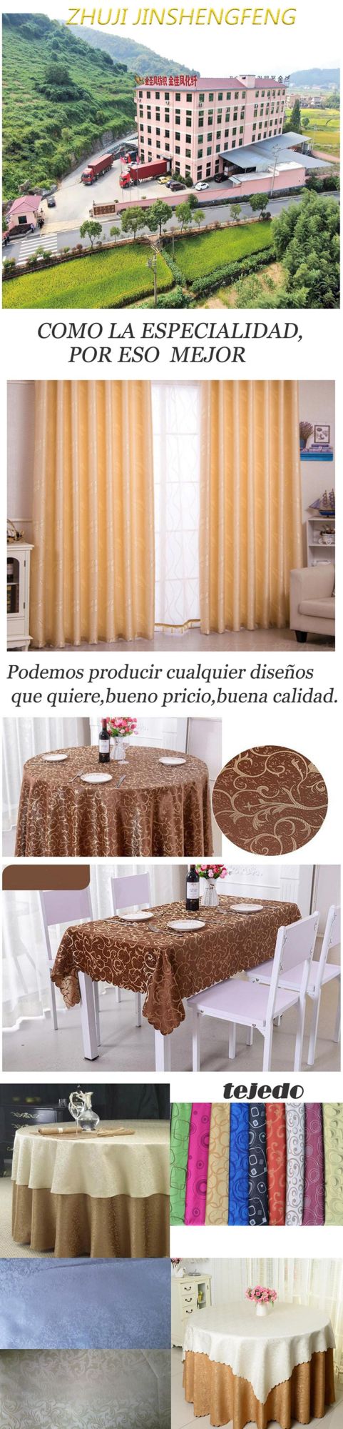 We Are Profession Jacquard Fabric 20 Years, They Are Manly Used in Curtain, Table Cloth, Sofa Cloth