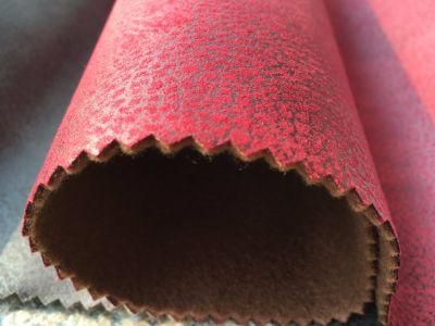Polyester Fabric Suede Fabric for Sofa Covering (K033)