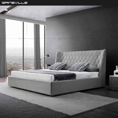 Modern Pull Point Design Wall Bed Bedroom Furniture King Size Bed Double Bed Gc1825