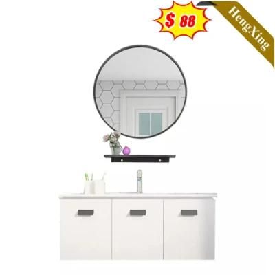 Modern Home Bathroom Furniture Wash Basin Grey Storage MDF Board Bathroom Vanity Cabinet (UL-22BT041)