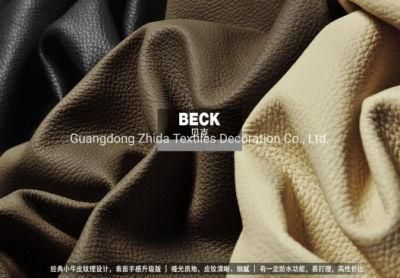 Zhida Textile Upholstery Furniture Decorative Fabric Faux Leather