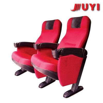 Wholesale Factory Price Cinema Chair Leather Outer Cover High Rebound Sponge PP Armrest Wood and Leather Folding Chairs Jy-617