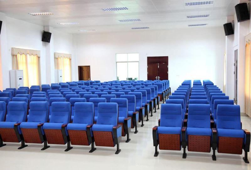 Factory Price Customized Standard Size Used Auditorium Wooden Church School Hospital Lecture Chair Hall Meeting Movie Cinema Theater Seat Auditorium Chair